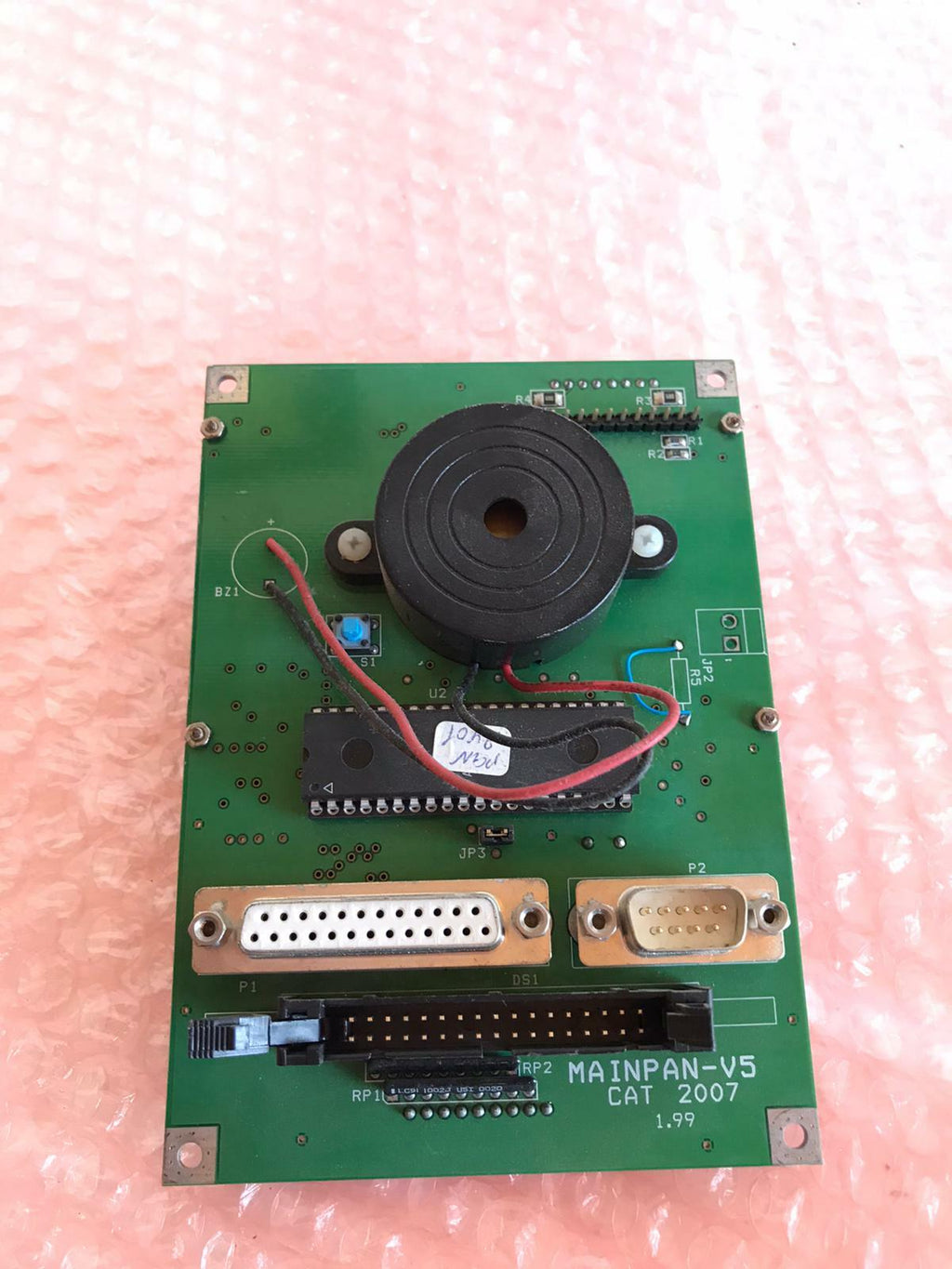 Tuttnauer MAINPAN-V5 CAT 2007 Autoclave Steam Run / Fail panel Board