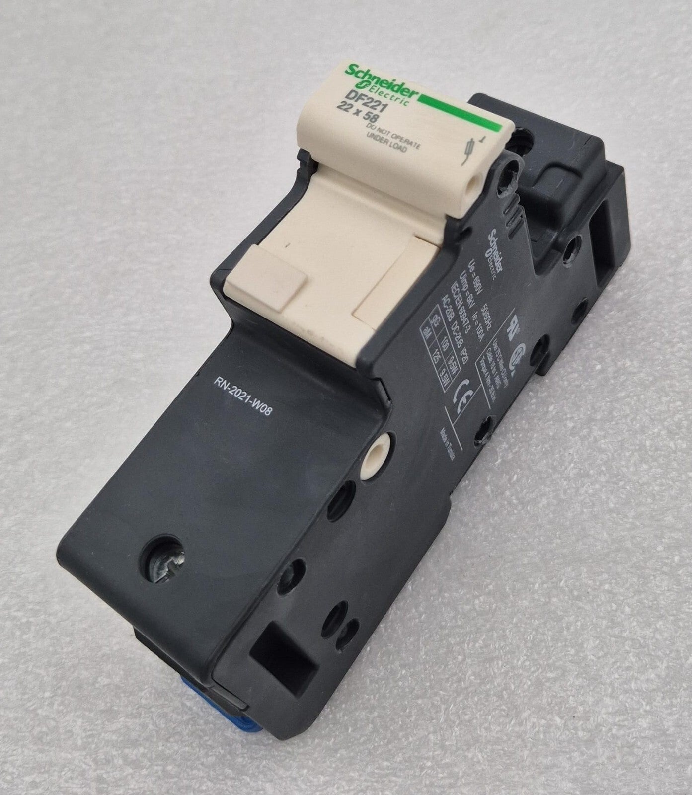 [LOT 6 PCS] SCHNEIDER ELECTRIC DF221 22x58 Fuse Carrier TeSys DF Series 1P 690V