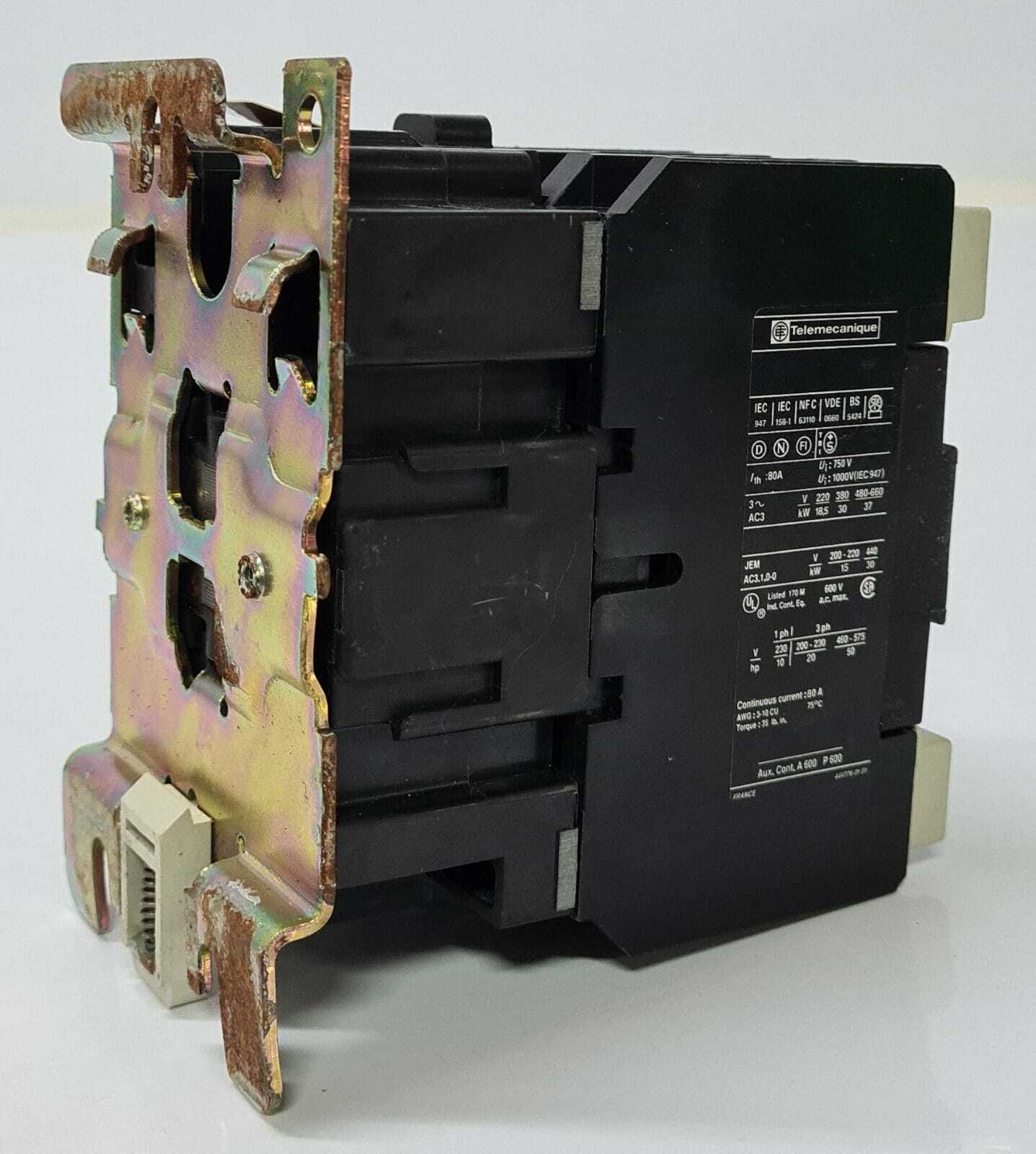 Telemecanique Contactor LC1 D6511U5 240V 50HZ