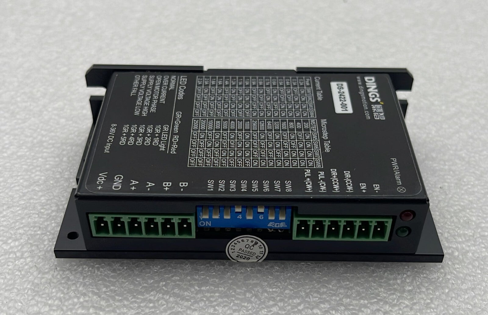 DINGS' DS-2422-001 Step Motor Drive