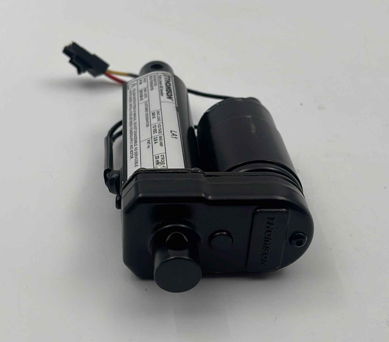 Thomson LA1 linear actuator S12-17A16-0119 340N 12VDC 23mm stroke for industrial automation applications