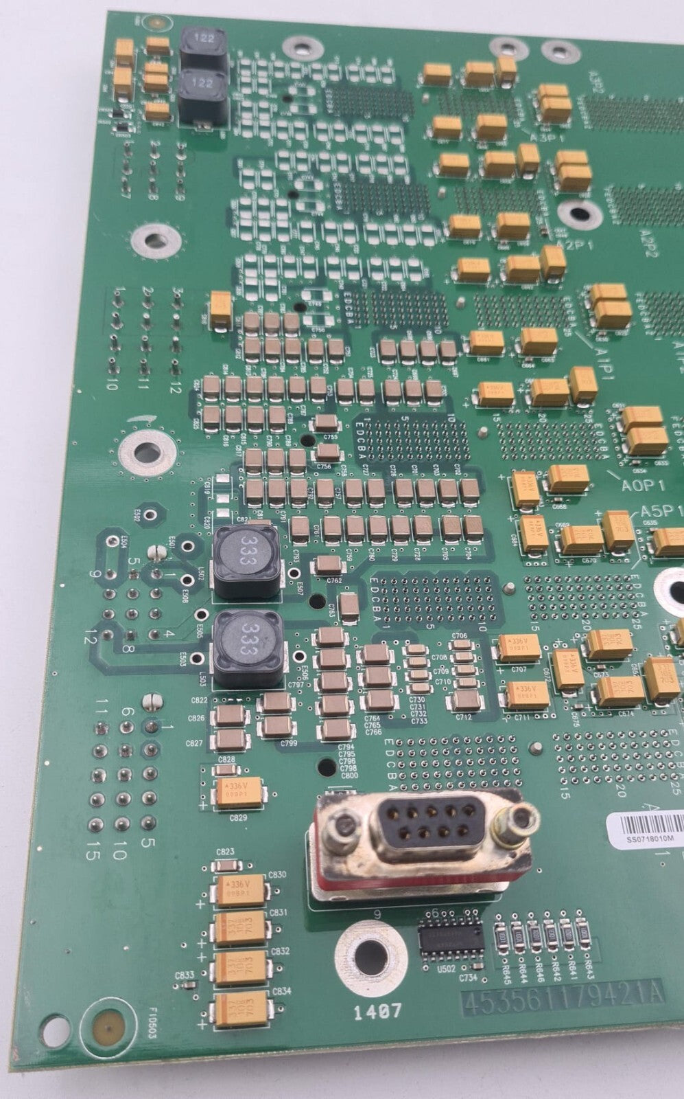 Philips iU22 Ultrasound ACQUISITION FRONTPLANE Board 453561208342 Rev B PCB