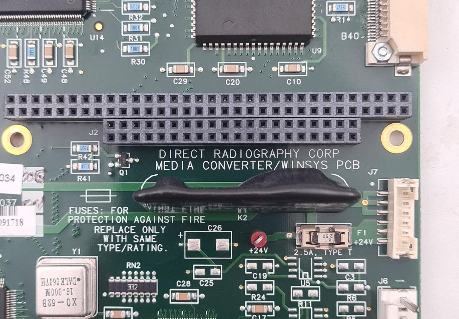 Direct Radiography MEDIA CONVERTER WINSYS PCB SD-00037 for Hologic Selenia Lorad