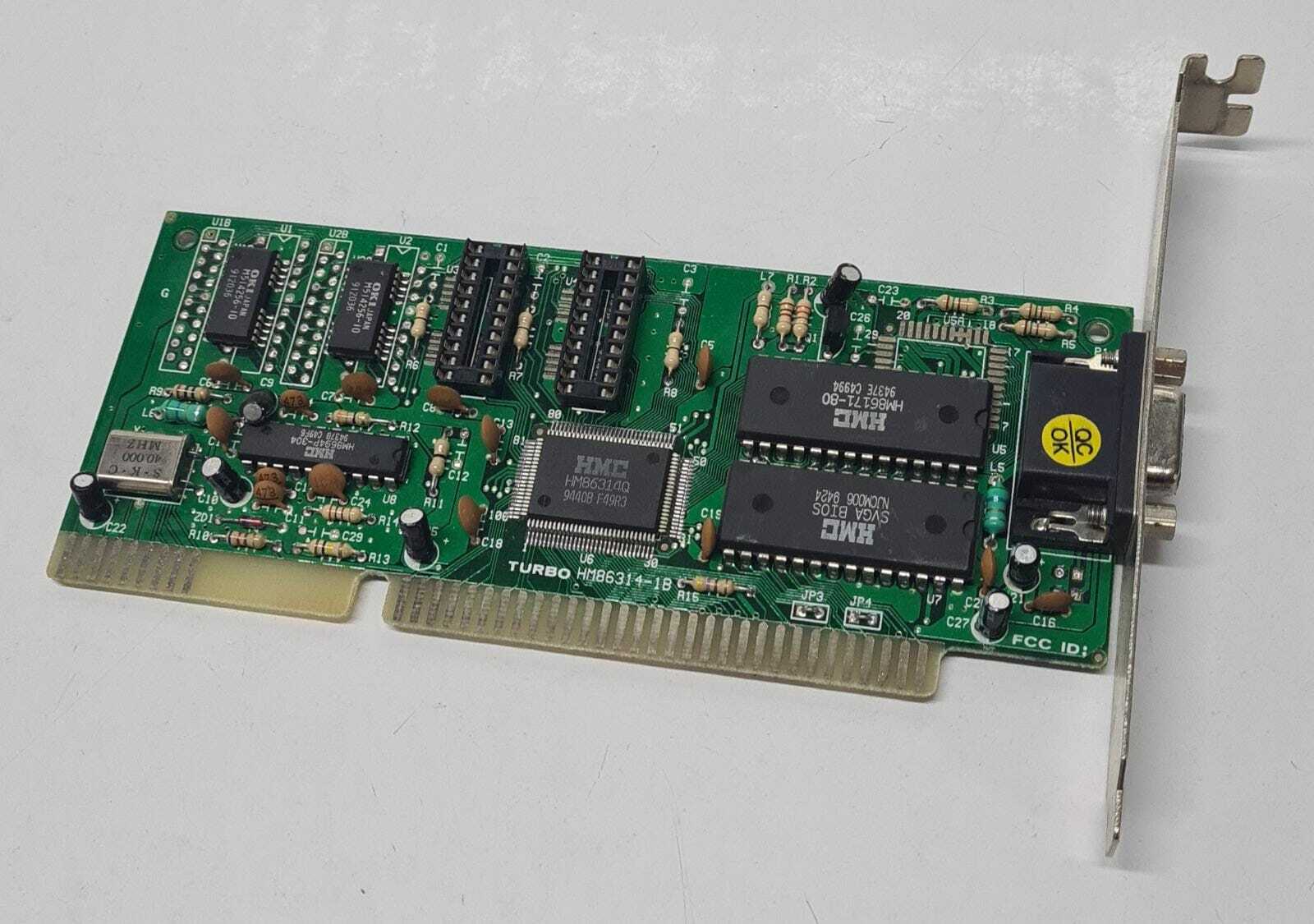 HUALON HMC Turbo HM86314-1B Video Adapter PCB Board Card