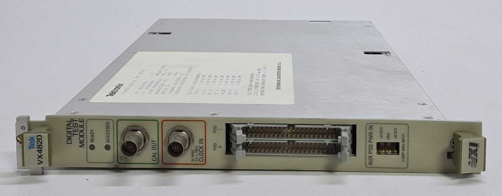 Tektronix TEK VX4820 Digital Test Module VXI 1.3 HW REV. 671-2435-01