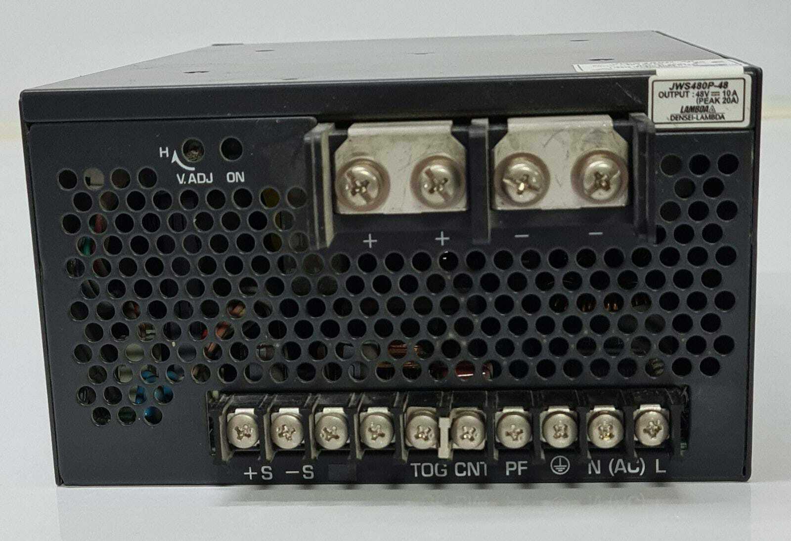 LAMBDA JWS480P-48 48V 10A Switching Power Supply