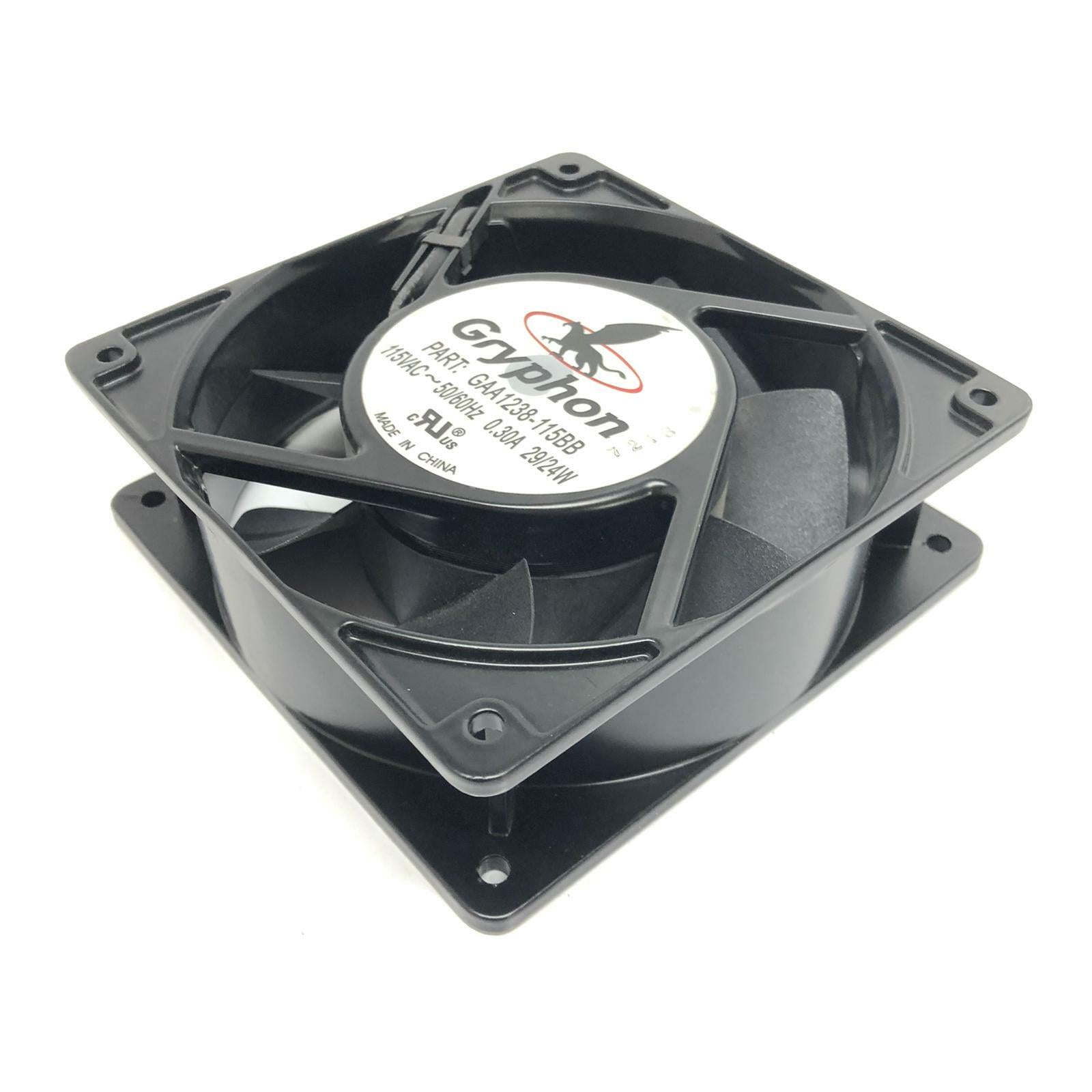 [Lot of 7] 115VAC 0.20A 14W Gryphon Series AC Fan Comair Rotron GAA8038-115BB