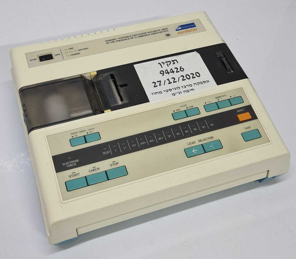 Nihon Kohden Cardiofax ECG- 6511 Type S ECG- 6511S Electrocardiograph EKG