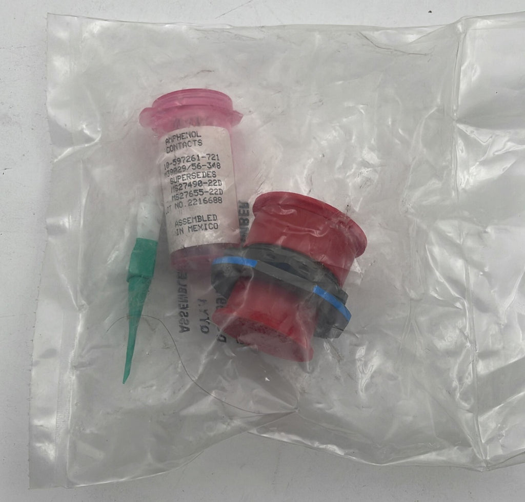 [LOT 7] NEW - Amphenol D38999/24WE35SN Circular MIL Spec Connector 88-552065-35S