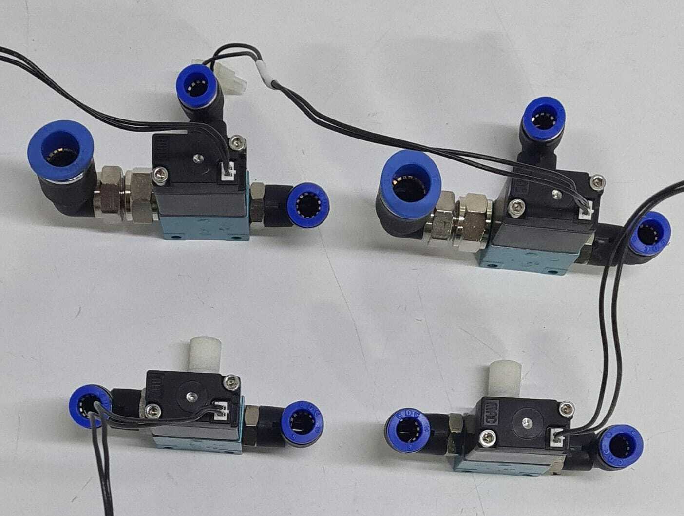 [LOT OF 4] MAC 36A-ACA-JDAA-1BA Solenoid Valve 24VDC 5.4W 120 PSI EQ56