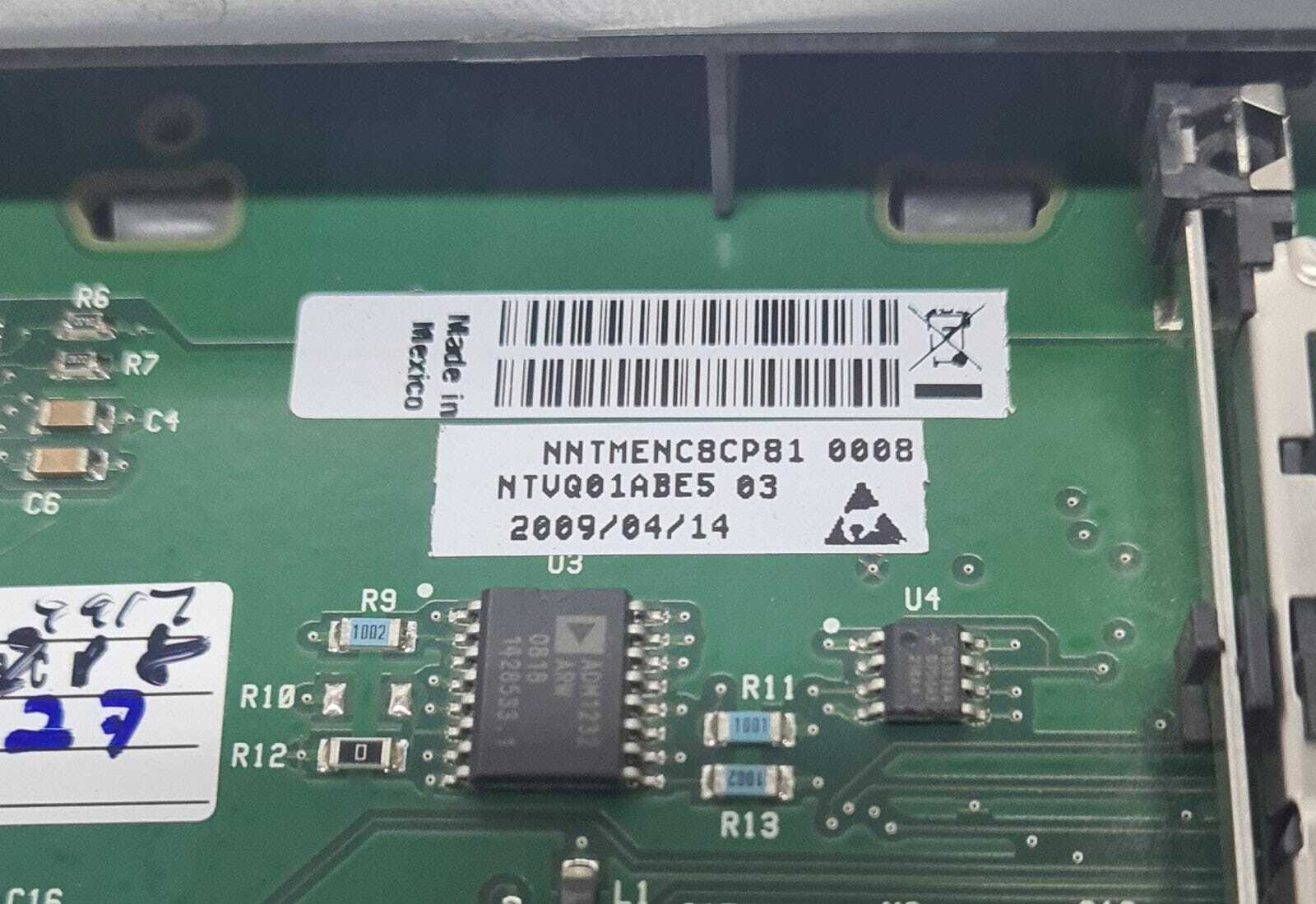 Nortel Voice Gateway Media Card MC-8 Port NT0966DAE5 NTVQ01ABE5 RLSE 01 / 03