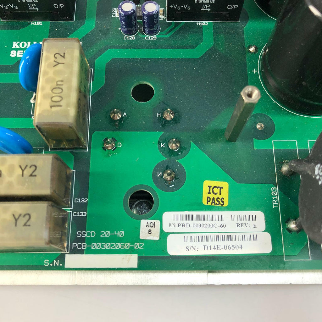 Kollmorgen Power Board SSCD 20-40 PRD-0030200C-60 rev E