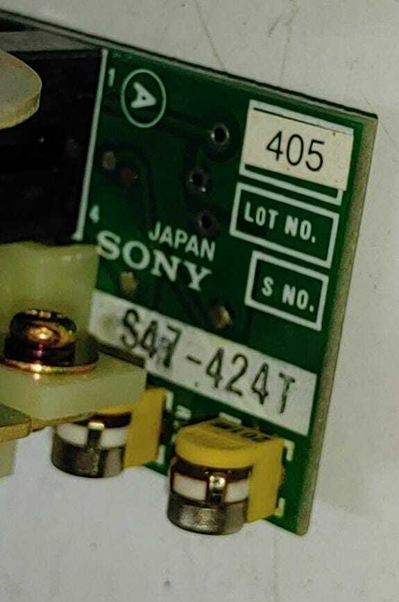 SONY S47-424T DETECTOR W/ SEKONIC ENGINE 1-454-569-13 DC12V NO.4G27