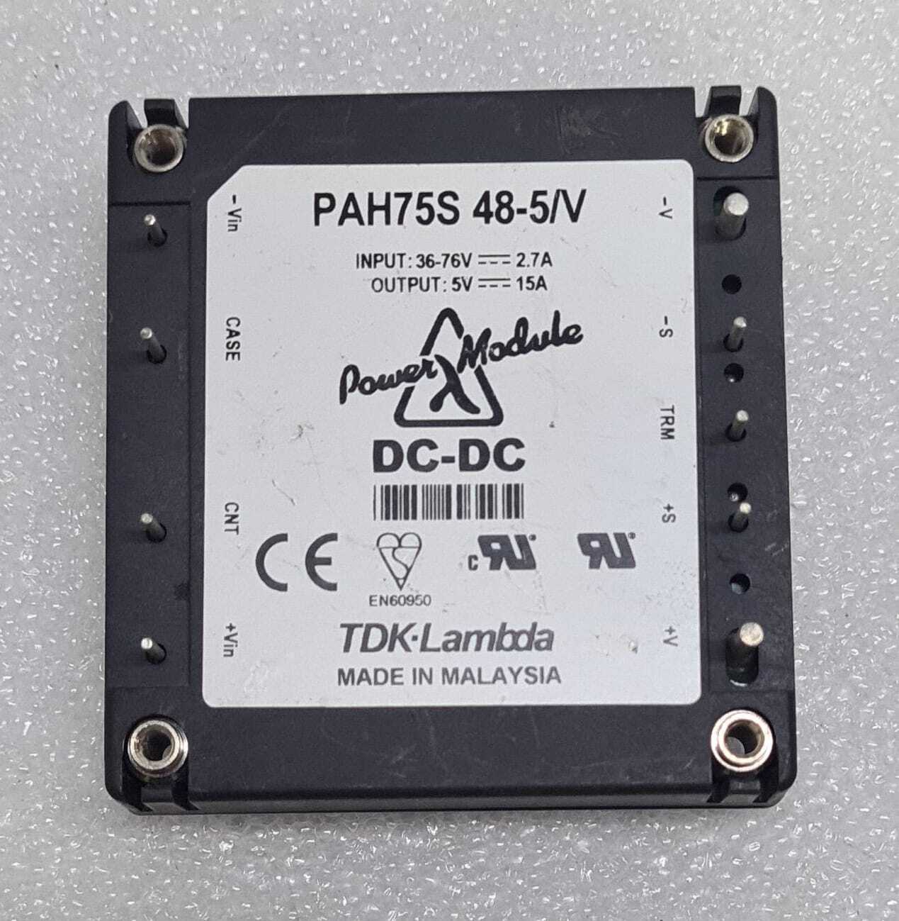 TDK-Lambda PAH75S 48-5/V Power Module DC-DC Converter