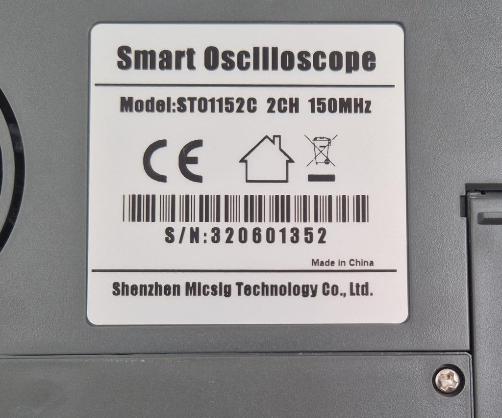 Micsig Smart Oscilloscope STO1152C 2CH 150MHz