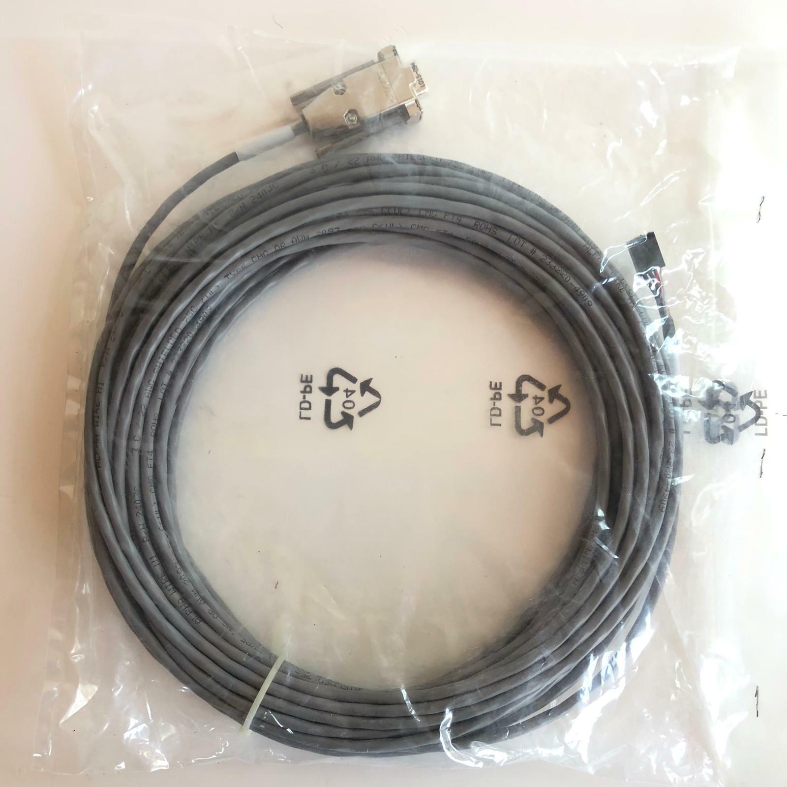 30 Ft Alpha Wire 2403C 3-conductor 22 AWG AMP ITT 1015-094 DEU9SA197 Procesor P4