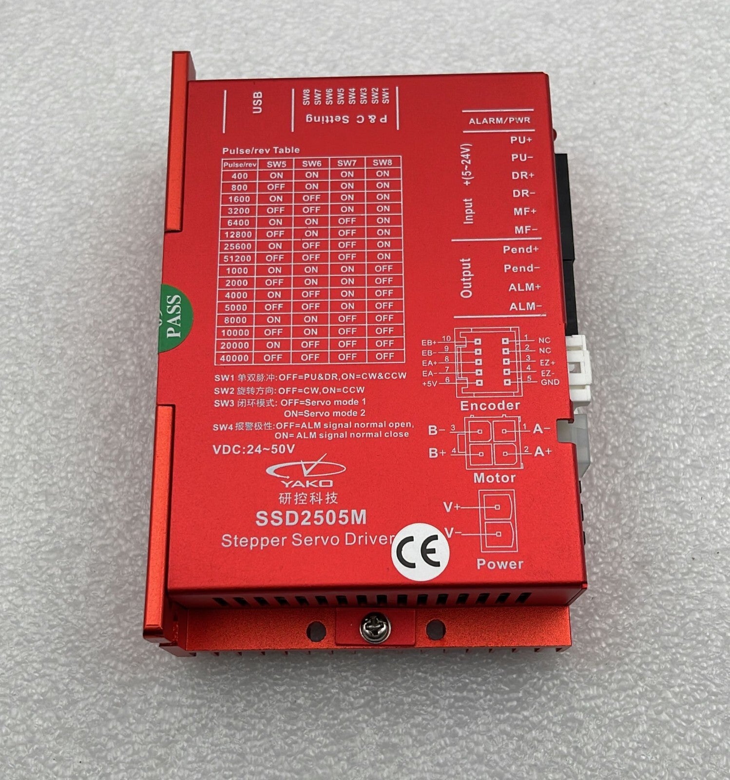 YAKO SSD2505M Stepper servo driver
