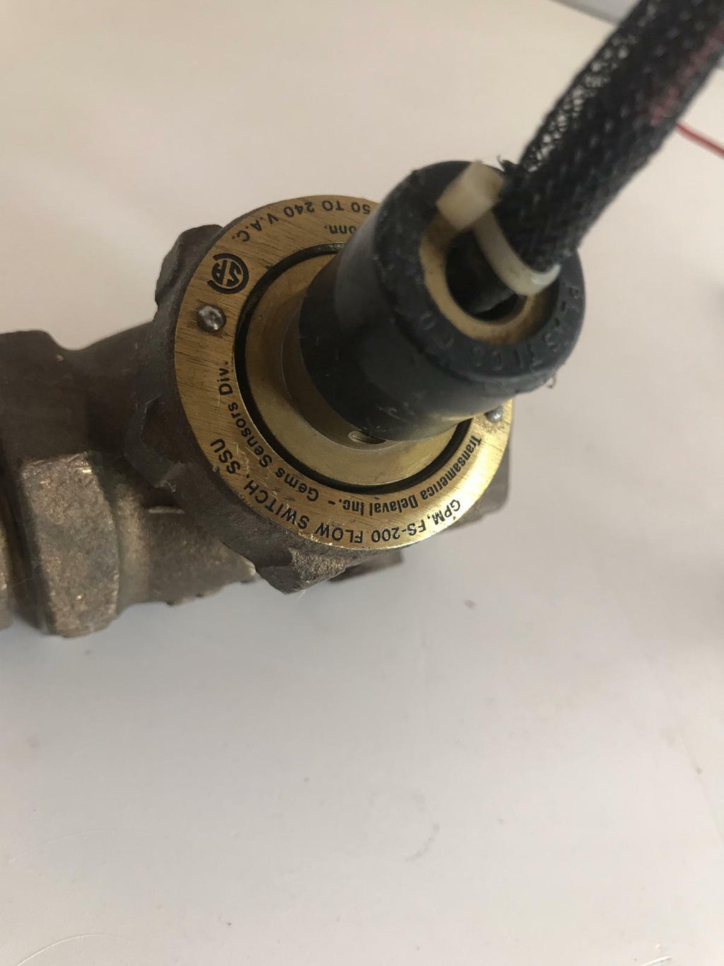 Transamerica Delaval/Gems GPM, FS-200 Flow Switch SSU 50 to 240VAC