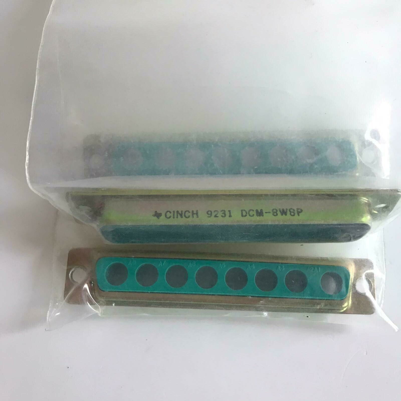 [LOT OF 3] 9231 Cinch DCM-8W8P Connector Frame