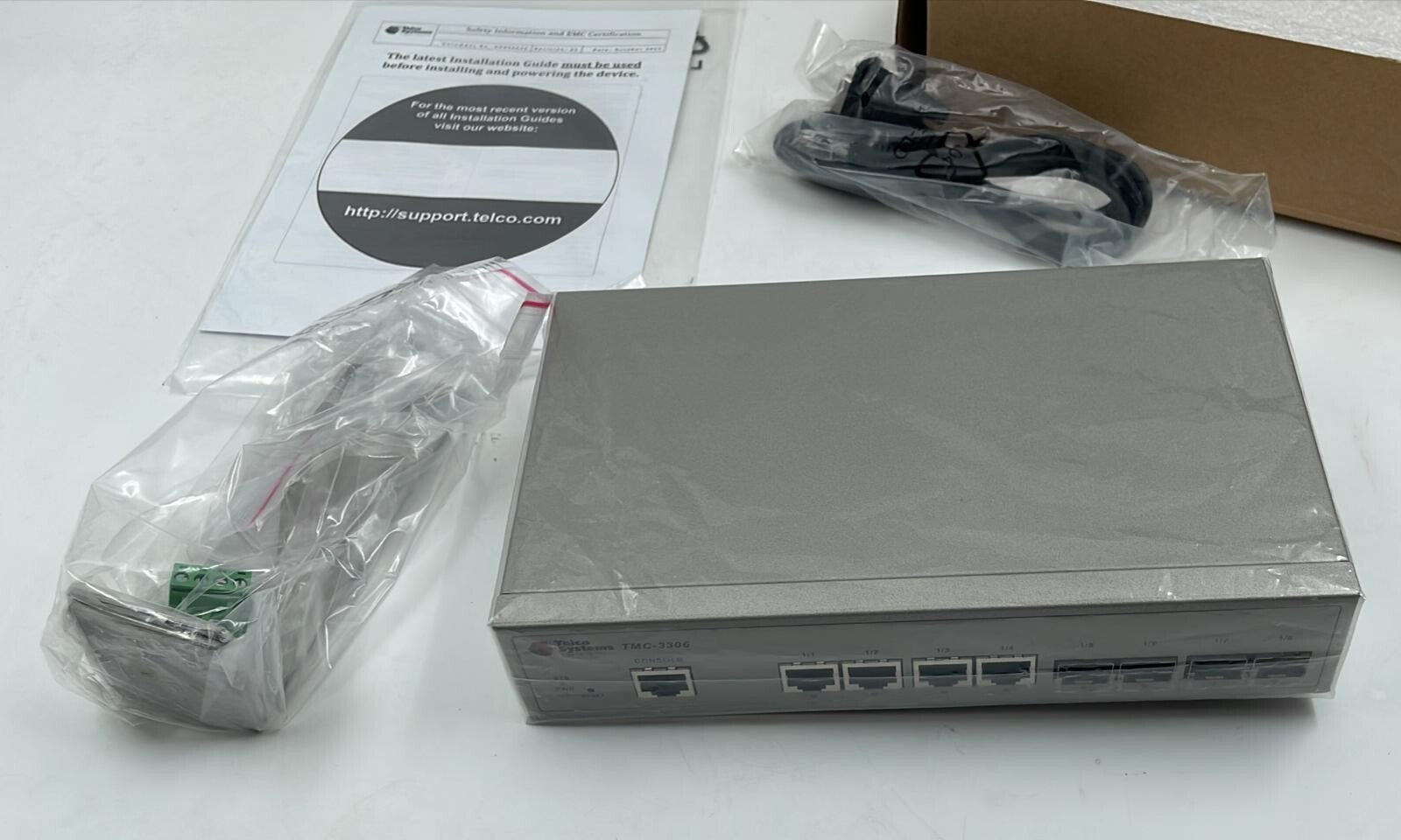 Telco TMC-3306 Ethernet Demarction 8 Port