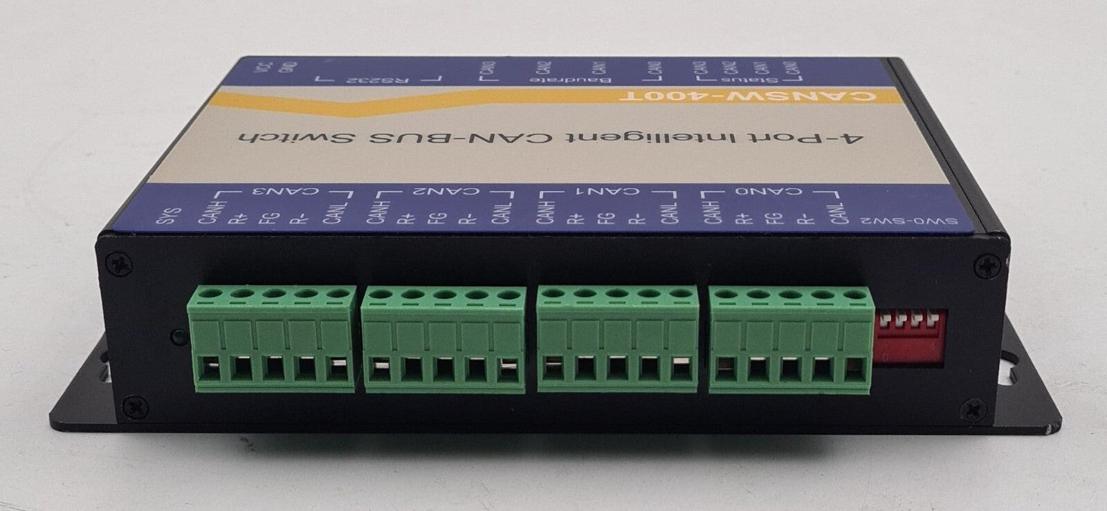 NEW - CANSW-400T 4-Port Intelligent CAN-BUS Switch HUB embedded-soc