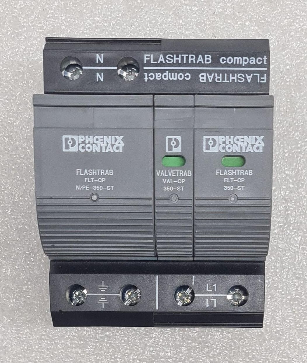 Phoenix Contact 2859738 FLT-CP-1S-350 FLASHTRAB Compact FLT-CP VALVETRAB VAL-CP