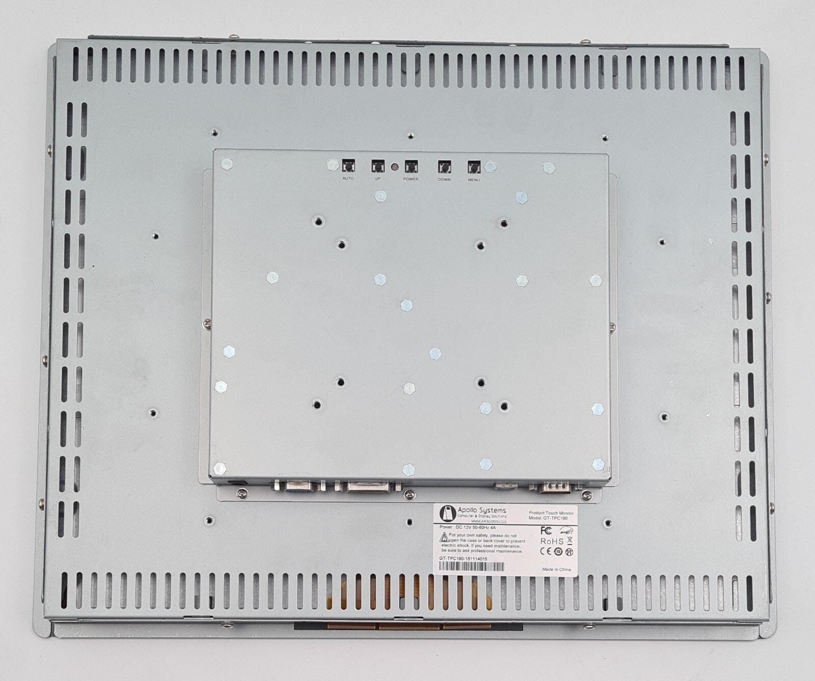 Apollo Systems Computer & Display Solutions Touch Monitor GT-TPC190 19" 50-60Hz