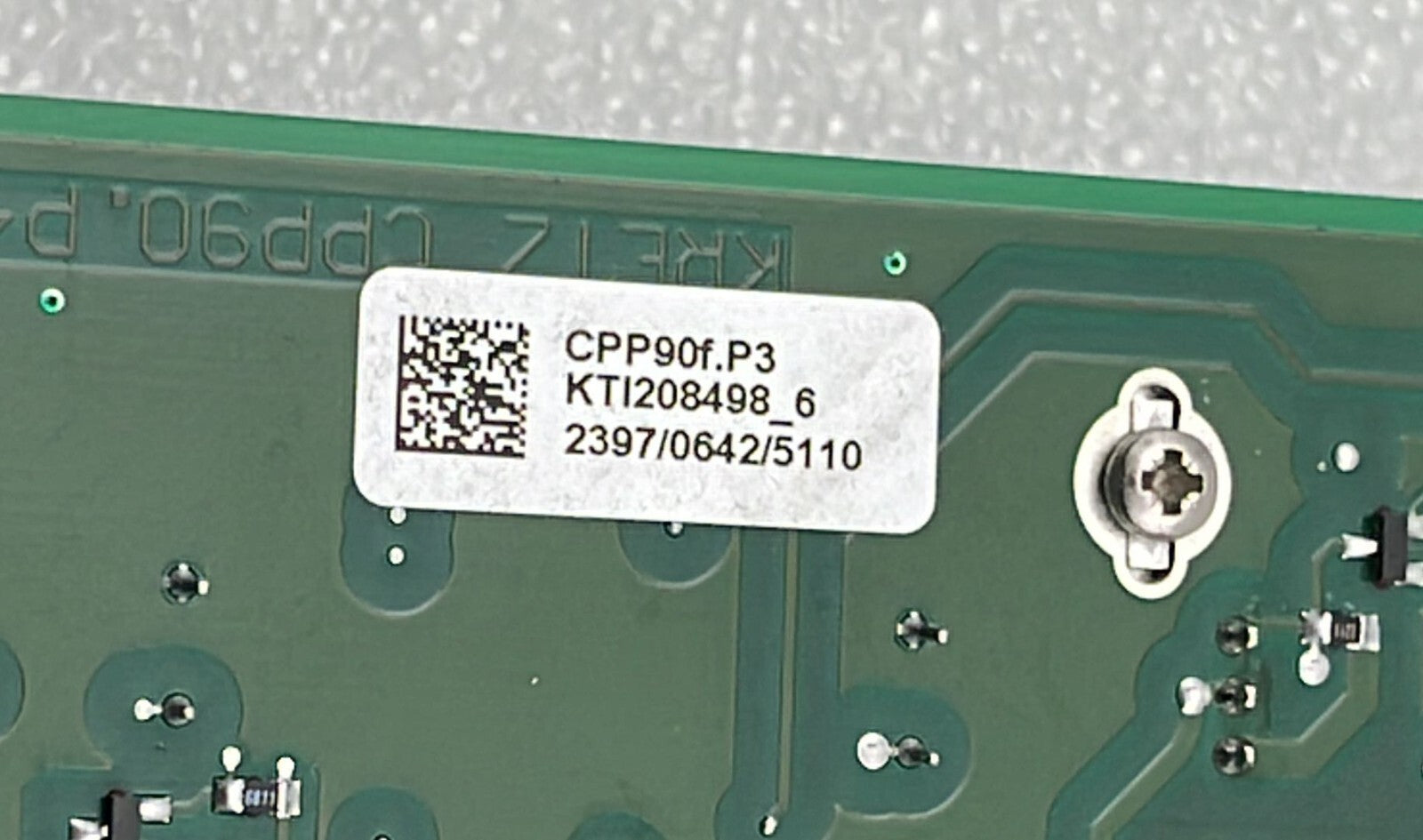 GE Voluson 730 Expert Ultrasound Control Processor CPP90f.P3 KTI208498