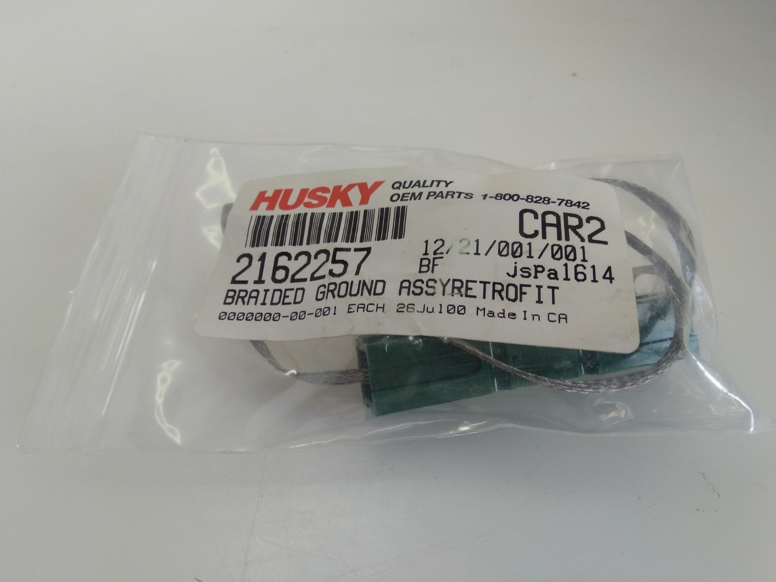 Husky Braided Ground Assy Retro Fit 2162257
