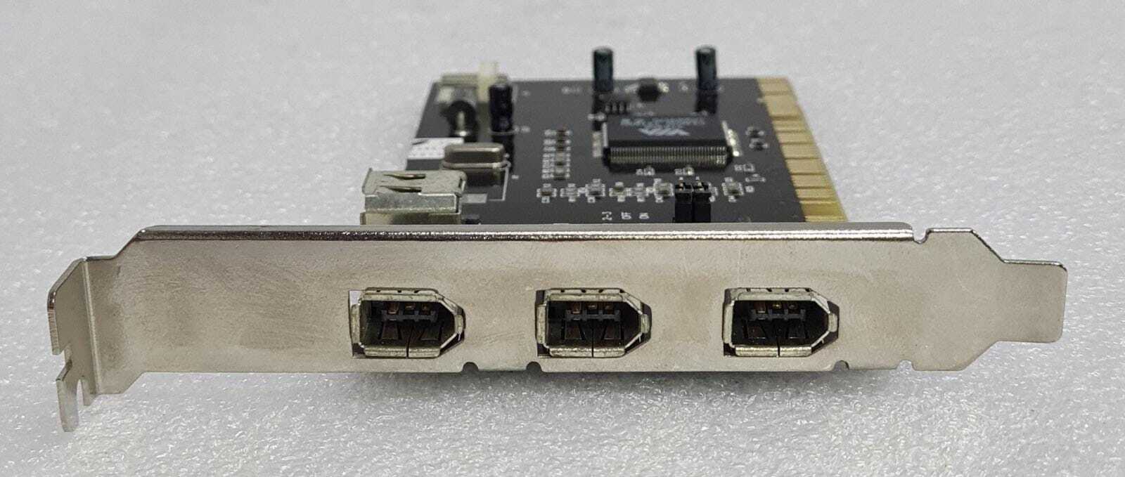 [LOT OF 9] Firewire 3 Port PCI Card EUR-0811 V1 IEEE 1394 3+1 Port PCI VIA