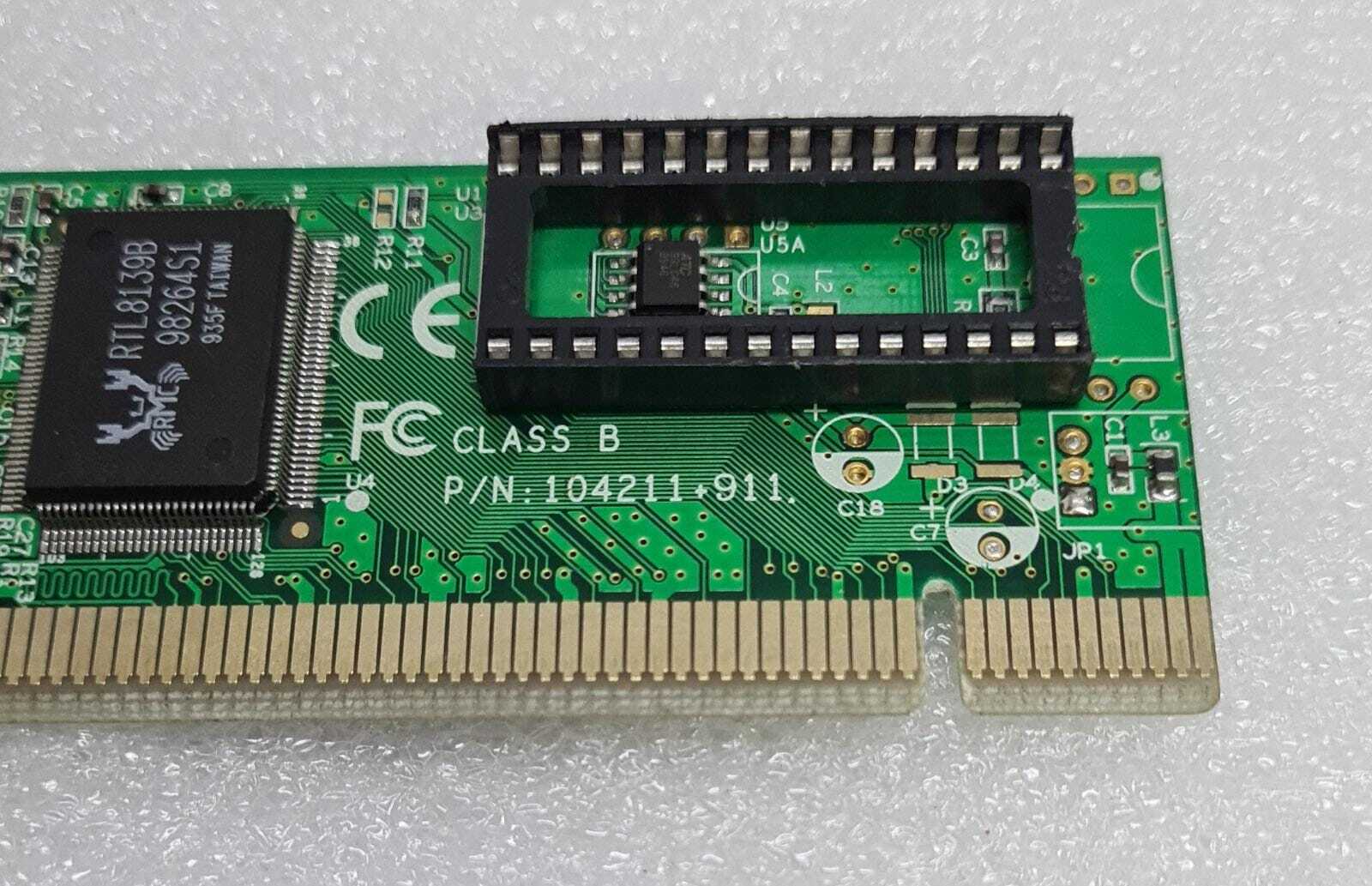 SMC 104211+911 Class B UE1211D-TXR01 670190+000 NETWORK ETHERNET CARD