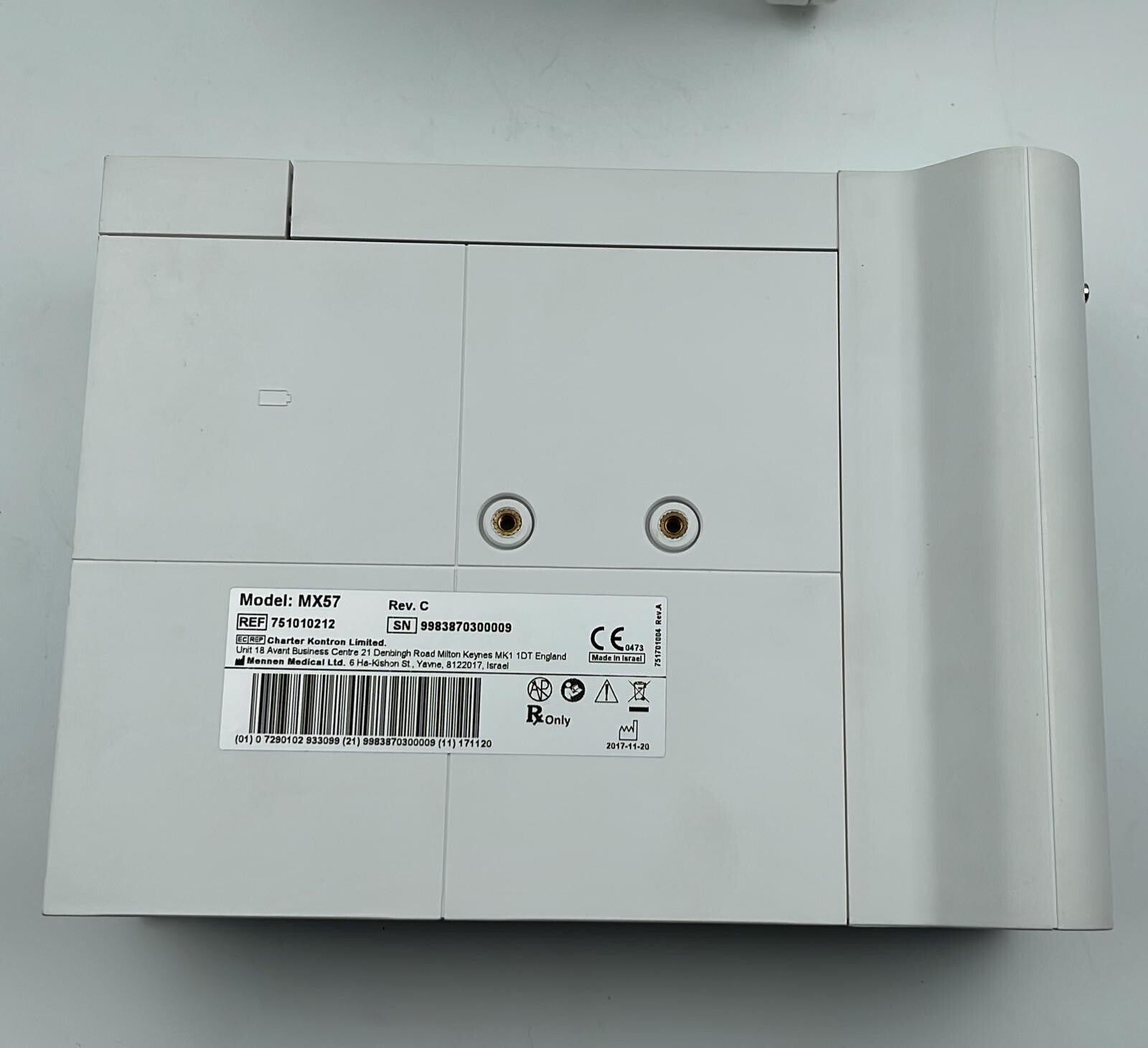 NEW - Mennen Medical Menntor X7 791-OPT-014 W/ MX57 Patient Monitor