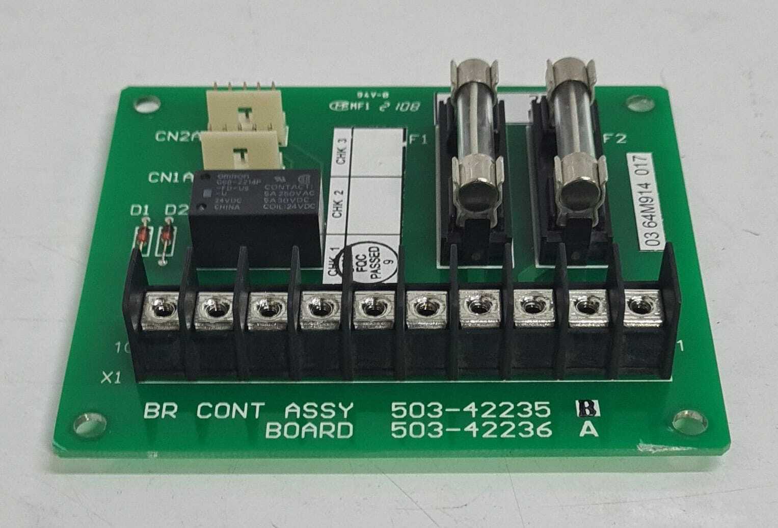 SHIMADZU BR CONT ASSY 503-42235 Board 503-42236