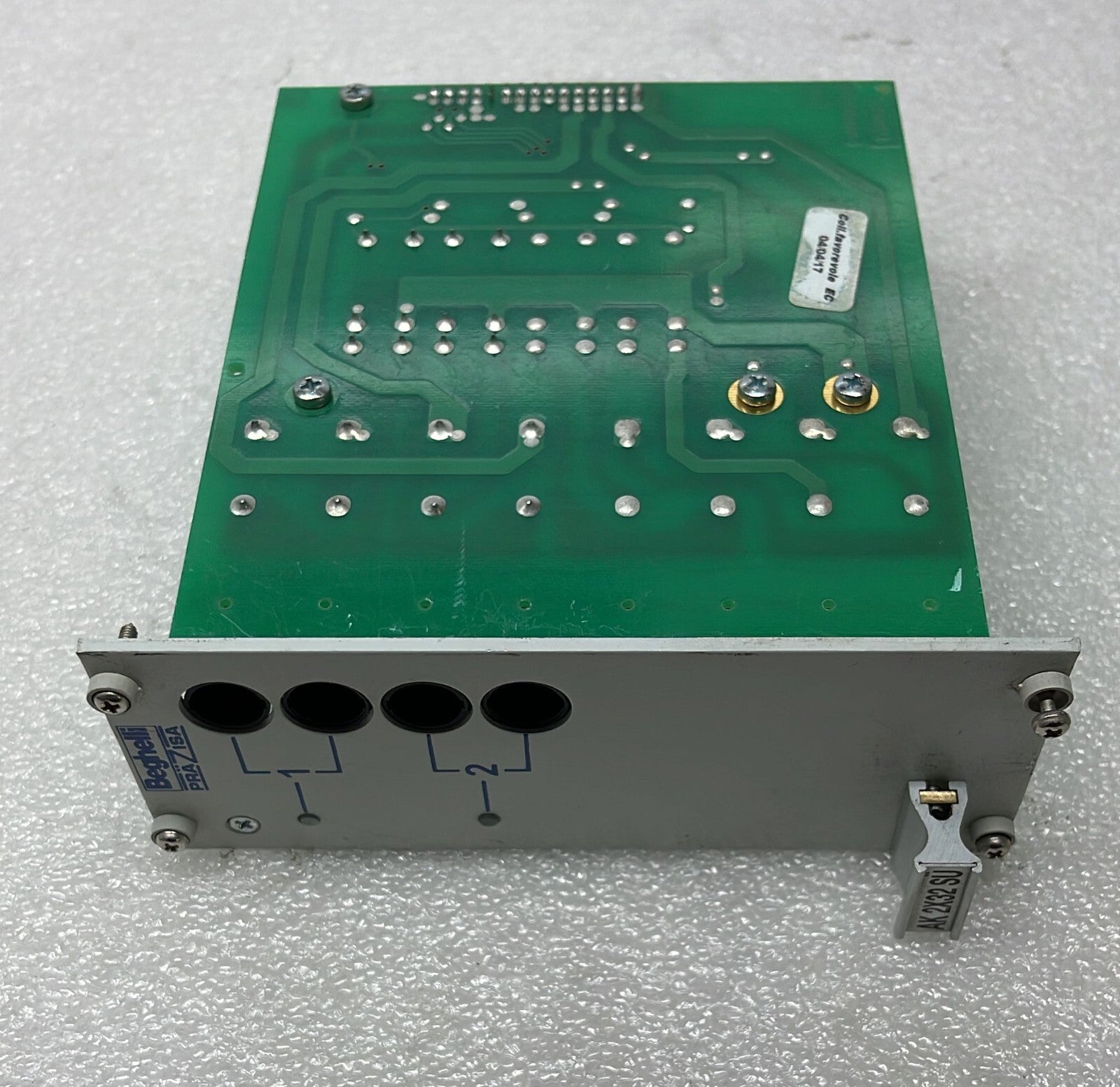 Beghelli Prazisa AK 2x32 SU Operation & Monitoring Module AK 2x32 SÜ