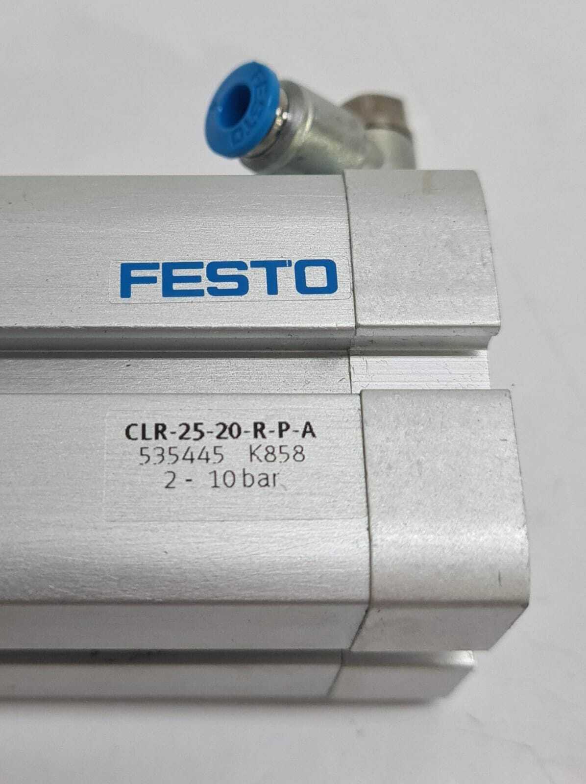 FESTO CLR-25-20-R-P-A 535445 K858 PNEUMATIC Linear Swing Cylinder