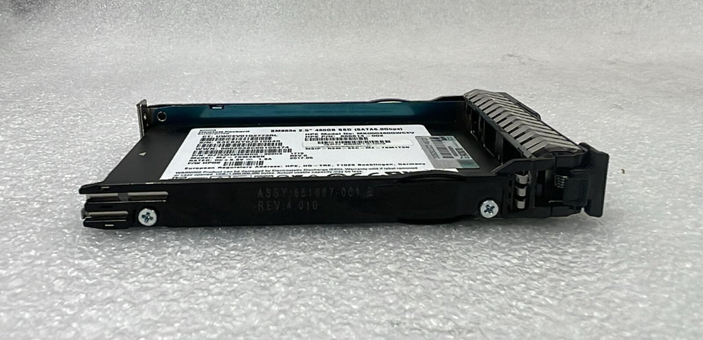[LOT 4 PCS] HPE 866614-002 480GB SSD SATA 2.5  6G SFF MK000480GWCEV
