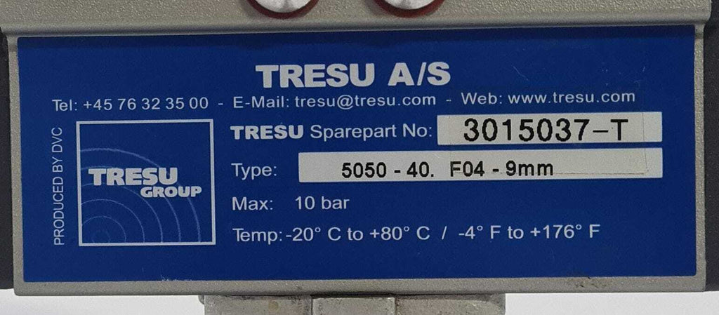 TRESU A/S 3015037-T Pump 5050-40 F04-9mm Max 10 Bar