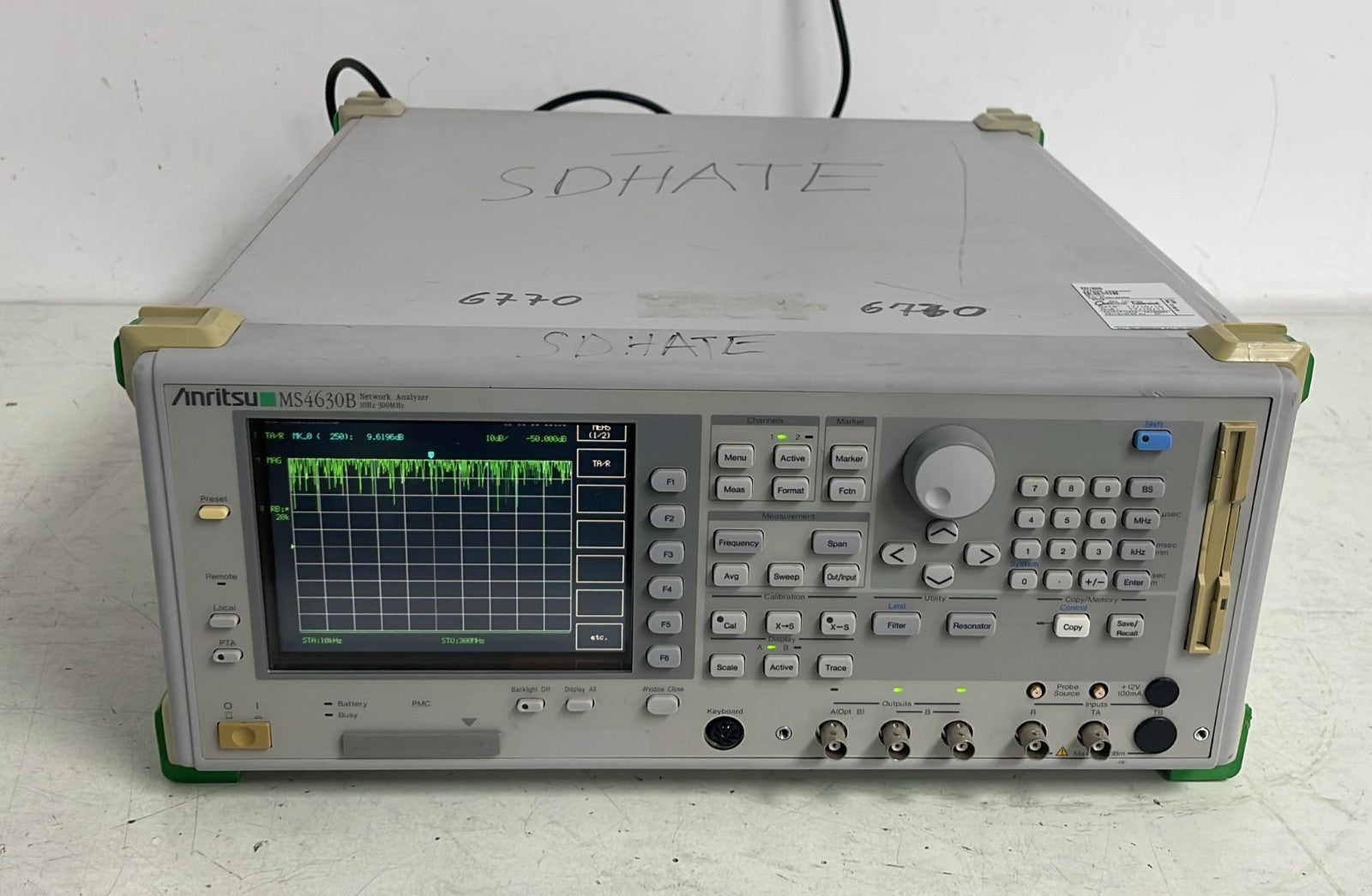 Anritsu MS4630B Network Analyzer 10Hz-300MHz