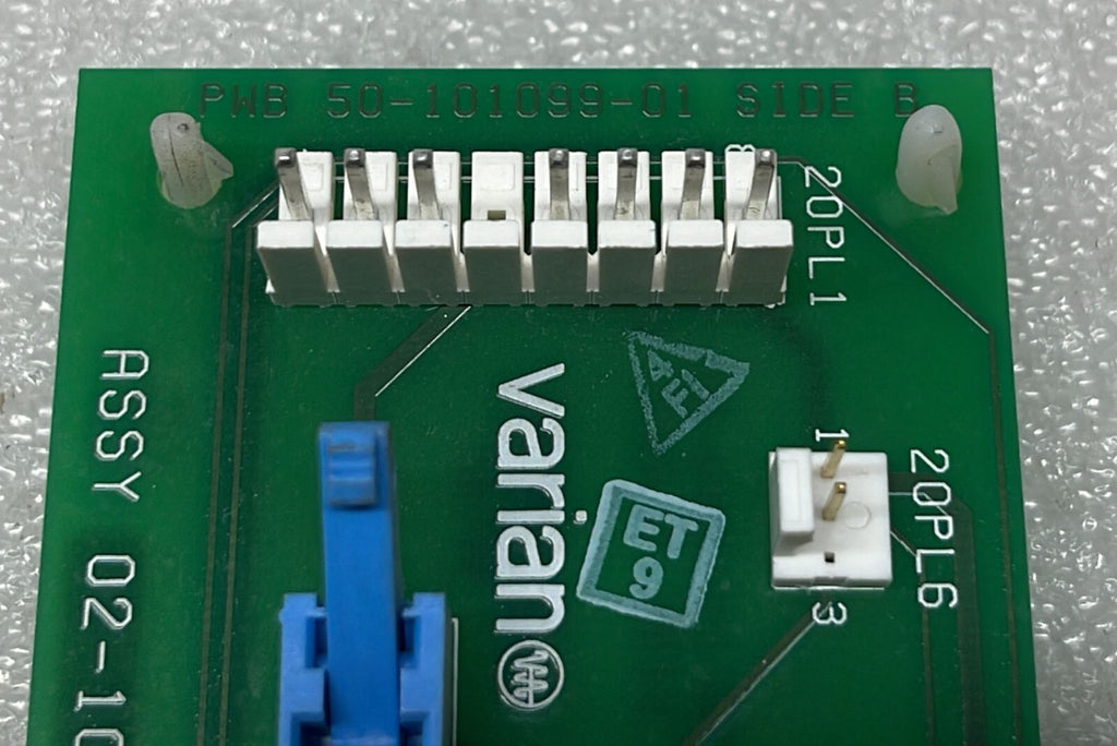 VARIAN ASSY 02-101099-00 PWB 50-101099-01