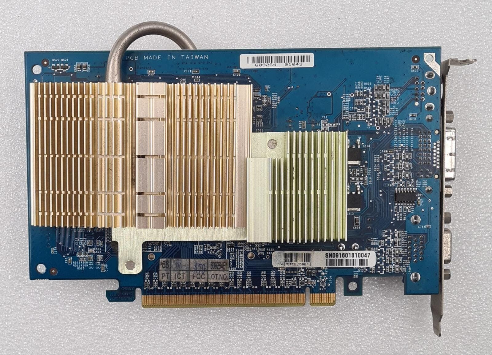 Nvidia GeForce 6600 GIGABYTE GV-NX66256DP2 PCB Graphics Card 256MB DDR2