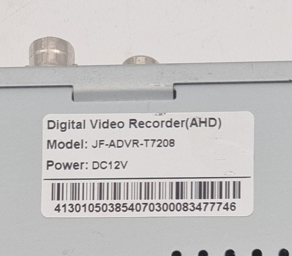 JF TECH JF-ADVR-T7208 1TB DVR Recording System for 8 Cameras