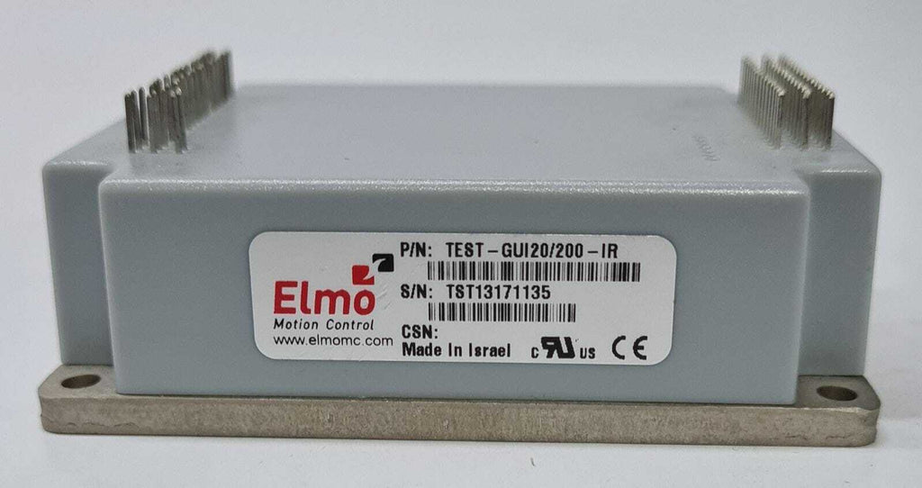 Elmo Motion Control TEST- GUI20/ 200- IR Servo Drive