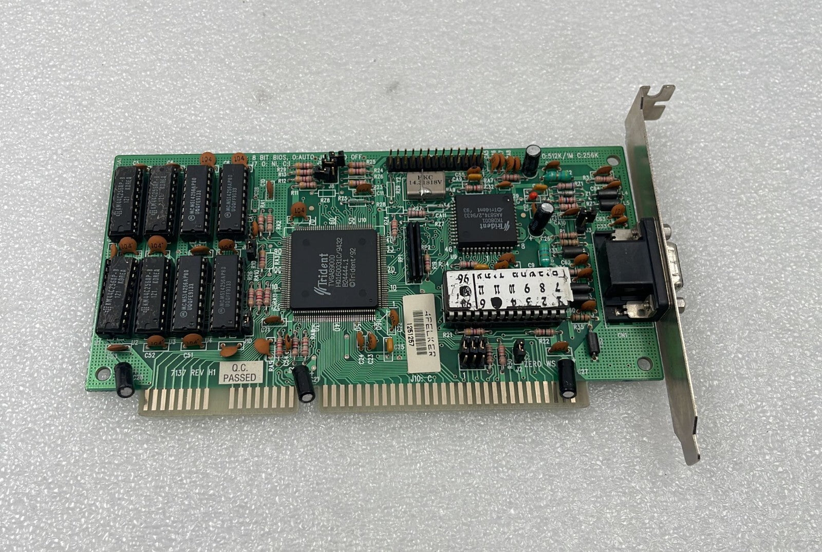 [LOT OF 2] Trident HNG890CL-BBD1TIA1 Adapter PCB Card