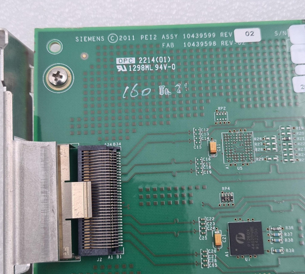 Siemens Medical PEI2 ASSY 10439599 REV 02 FAB 10439598 REV-02 / 10439599