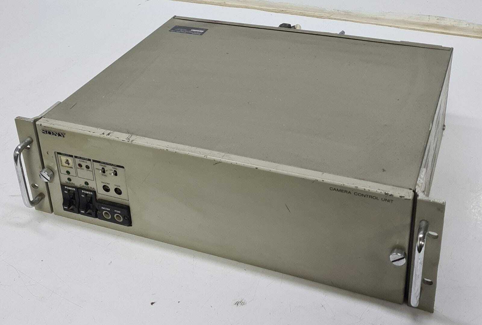 Sony CCU-370P Camera Control Unit W/ DM AT VA Control Boards