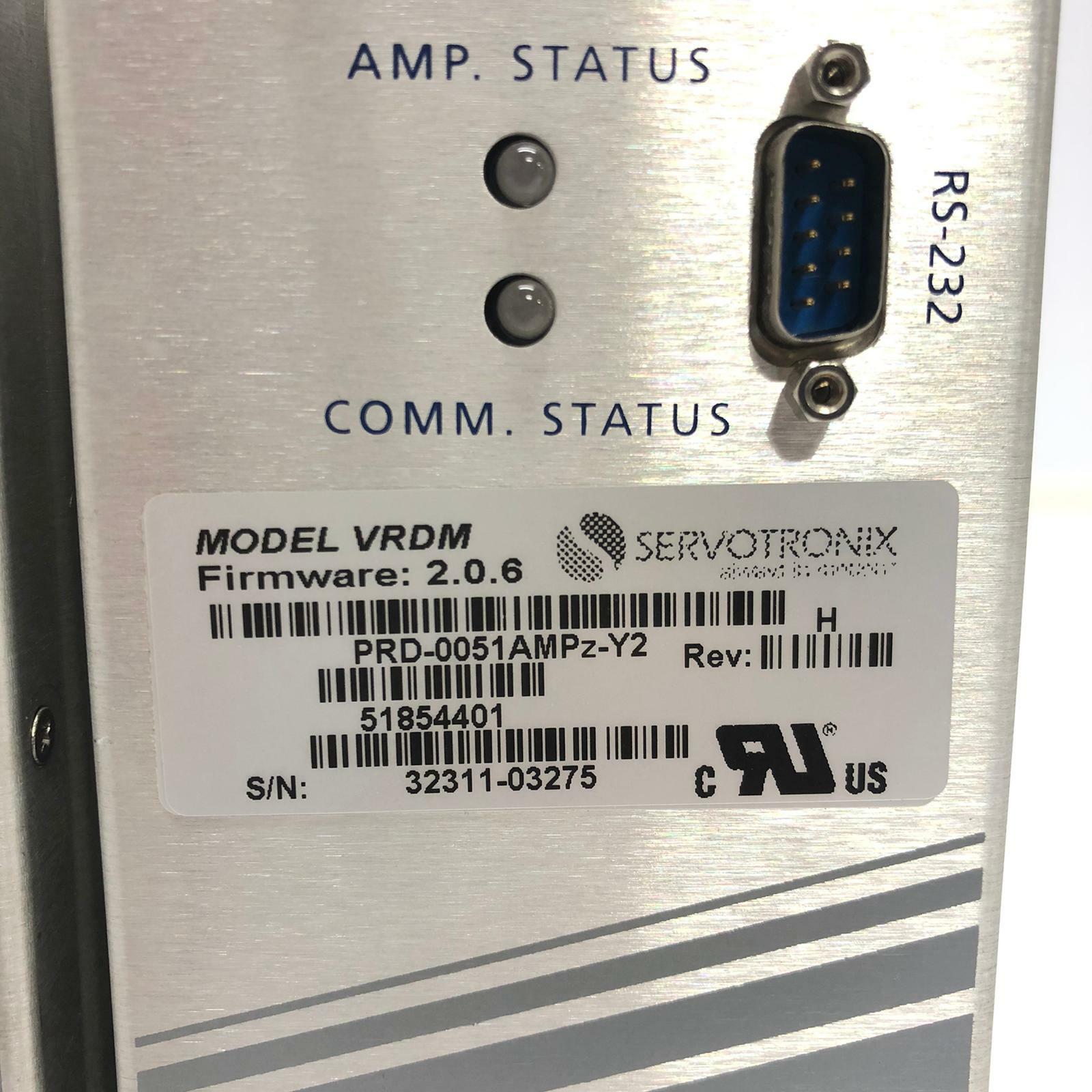 [3 Units] Servotronix VRDM Amplifier 9A PRD-0051AMPz-Y2 - FOR PART