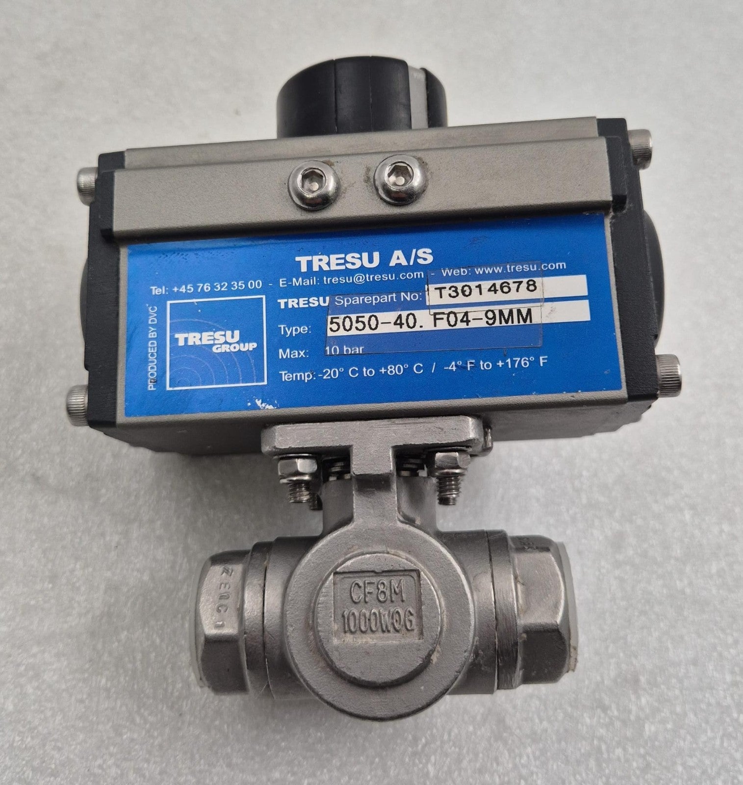 TRESU A/S T3014678 Pump 5050-40 F04-9MM Max 10 Bar