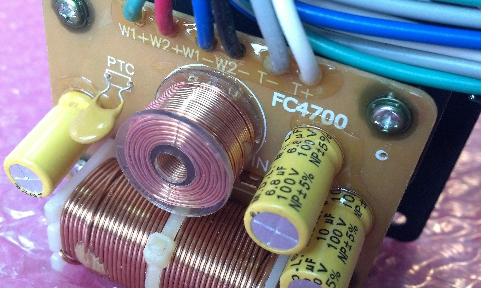 Stereo Electronic Rack Audio Crossover Jamo 74674 Terminal Nib Fc 4700 Sound