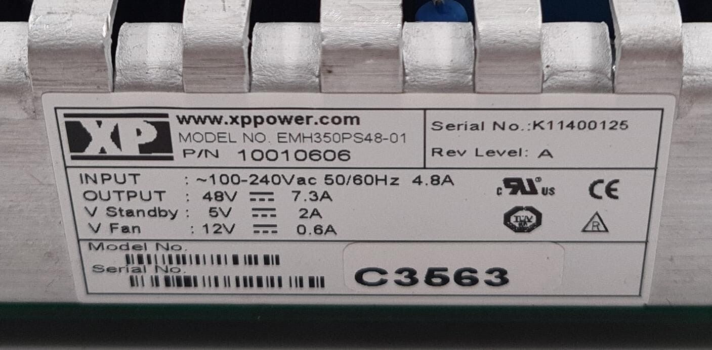 XPPOWER EMH350PS48-01 10010606 Power Supply Unit C3563