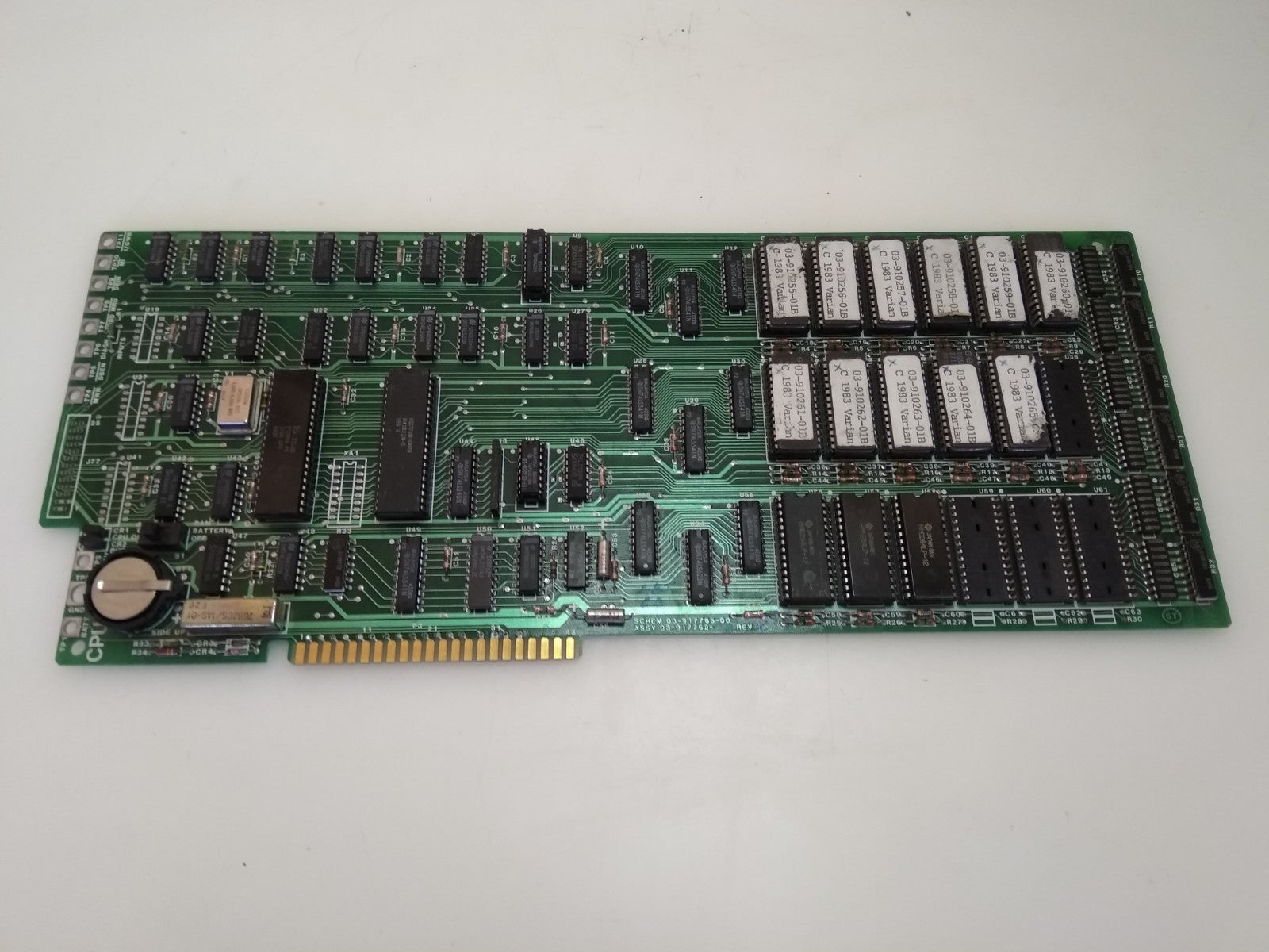 Varian CPU Circuit Board 03-917762 02 Rev 2
